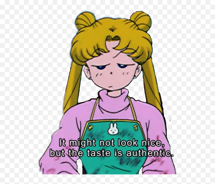 Serenity Sailormoon 90s Aesthetic 90sanime 90u0027s 90svibe - 90s Anime Aesthetic Transparent Emoji,Anime Licking Emojis