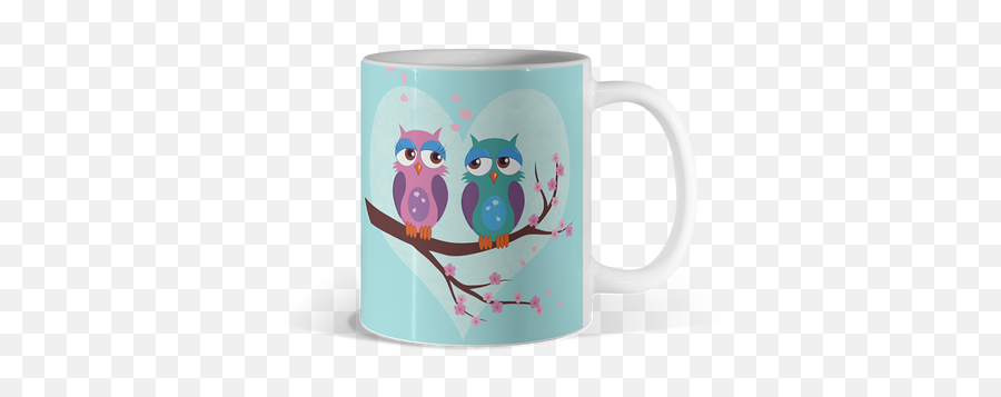 Best Owl Mugs Design By Humans Emoji,Cartoon Owls With Different Emotions