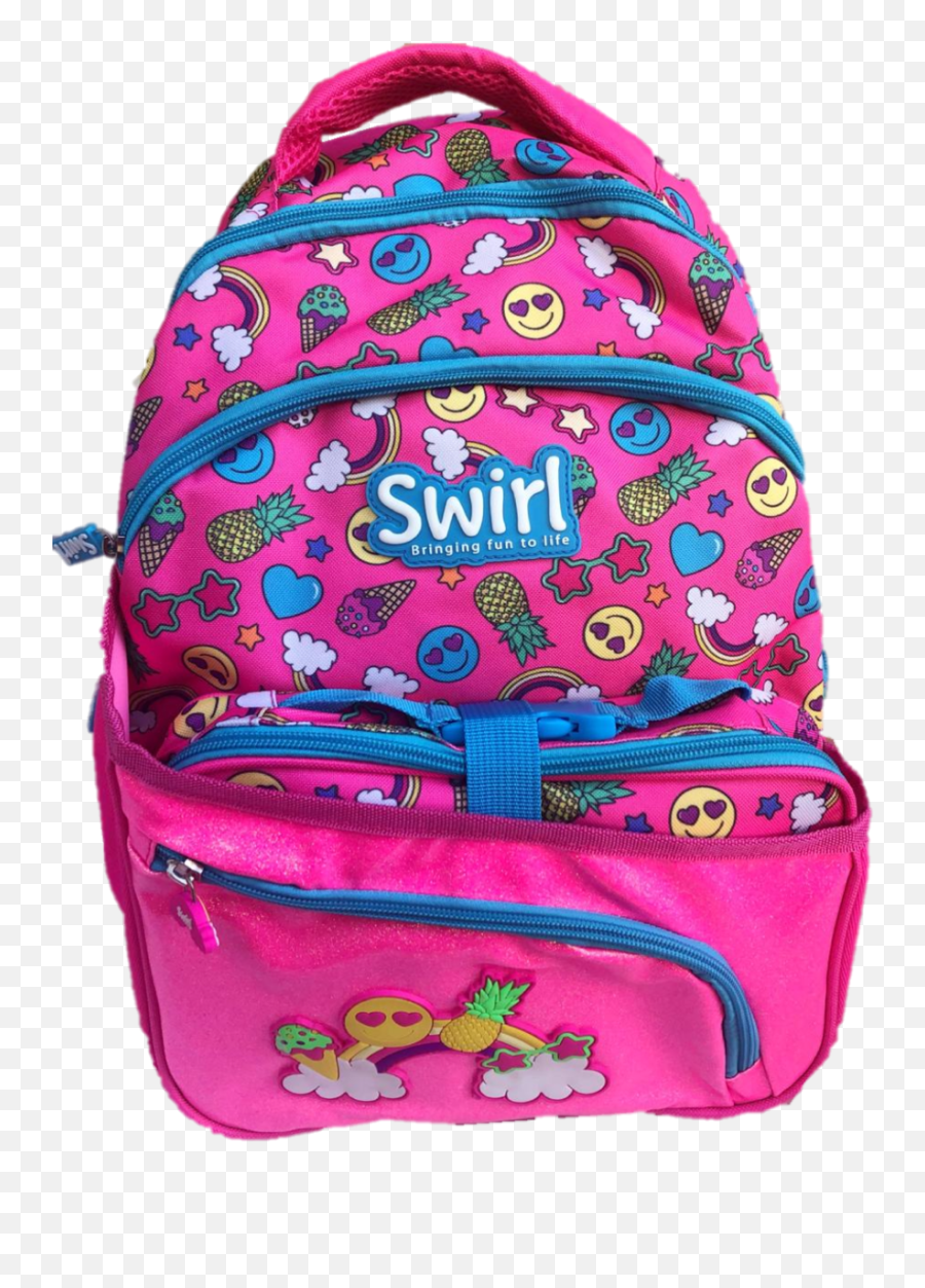 T Roziluje Osoba Volba Emoji School Bag - Petrguzianacz Swirl Pink Sparkly Bags For School,Bag Emoji