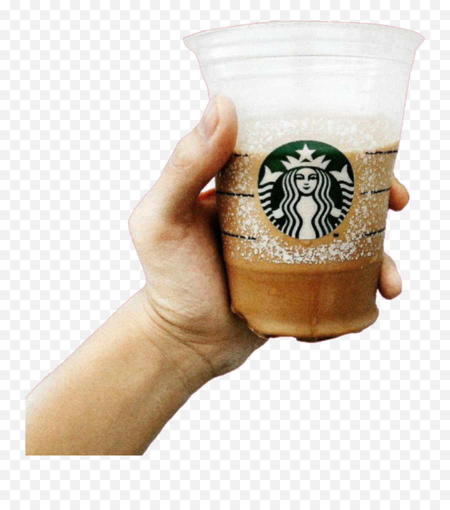 Stickers Starbucks Hand Sticker By Chris Garcia Emoji,Cup With Different Emotions On It