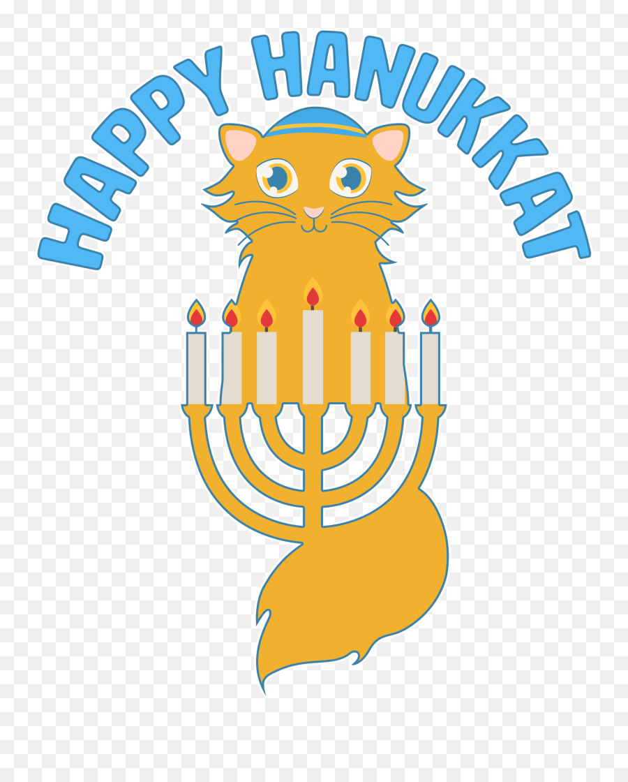 Happy Hanukkat Hanukkah Jewish Cat Kids Hoodie Teeshirtpalace Emoji,Jewish Star Emoji
