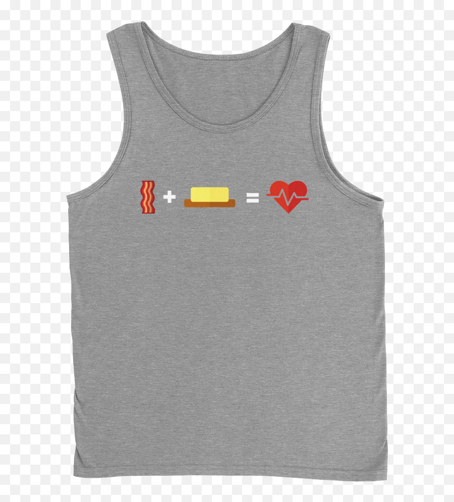 Download Bacon Butter Emoji Tank Top - Sleeveless,Is There A Bacon Emoji