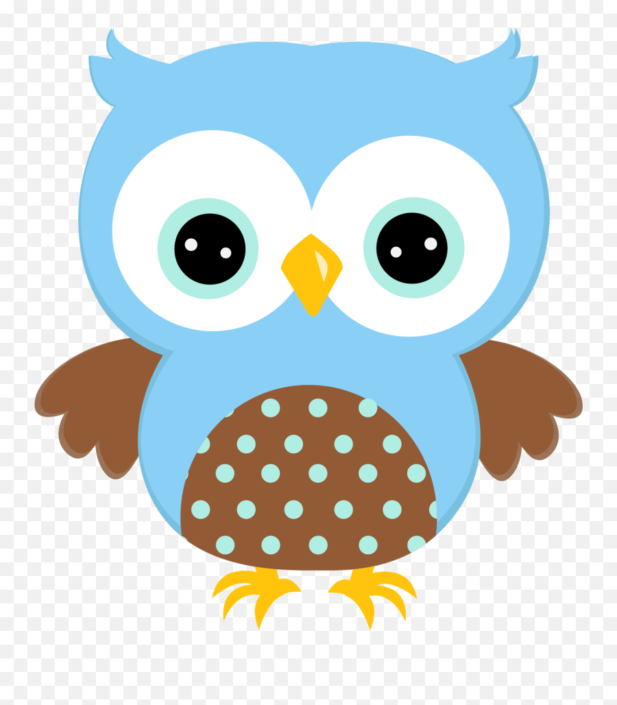 Baby Shower Owl Png U0026 Free Baby Shower Owlpng Transparent - Blue Cute Owl Clipart Emoji,Emoji Baby Shower Game Free Printable