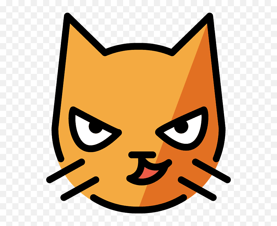 Cat Face With Wry Smile - Emoji Meanings U2013 Typographyguru Hacker Cat,What Does Emojis Really Mean