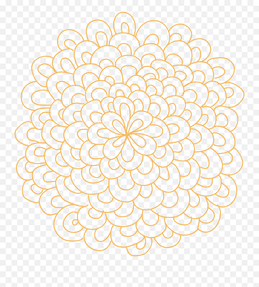 Round Floral Design Png - Clip Art Library Floral Round Design Png Emoji,Rosette Emoji
