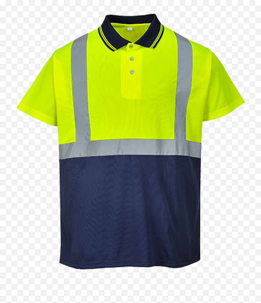 Portwest S479 Hi - Vis 2tone Polo Shirt Hi Vis Polos Yellow Blue Emoji,Hawaii Emoji Express