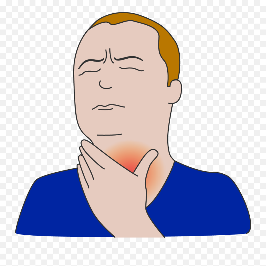 Sore Throat Cartoon Transparent - Sore Throat Clip Art Emoji,Sore Throat Emoji