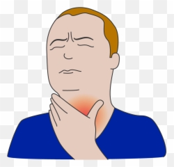 Sore Throat Cartoon Transparent - Sore Throat Clip Art Emoji,Sore Throat Emoji