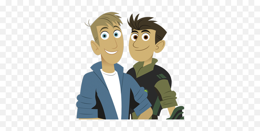 Aventuras Com Os Kratts - Cia Dos Gifs Wild Kratts Mobile Download Emoji,Yoyo And Cici Emoticon