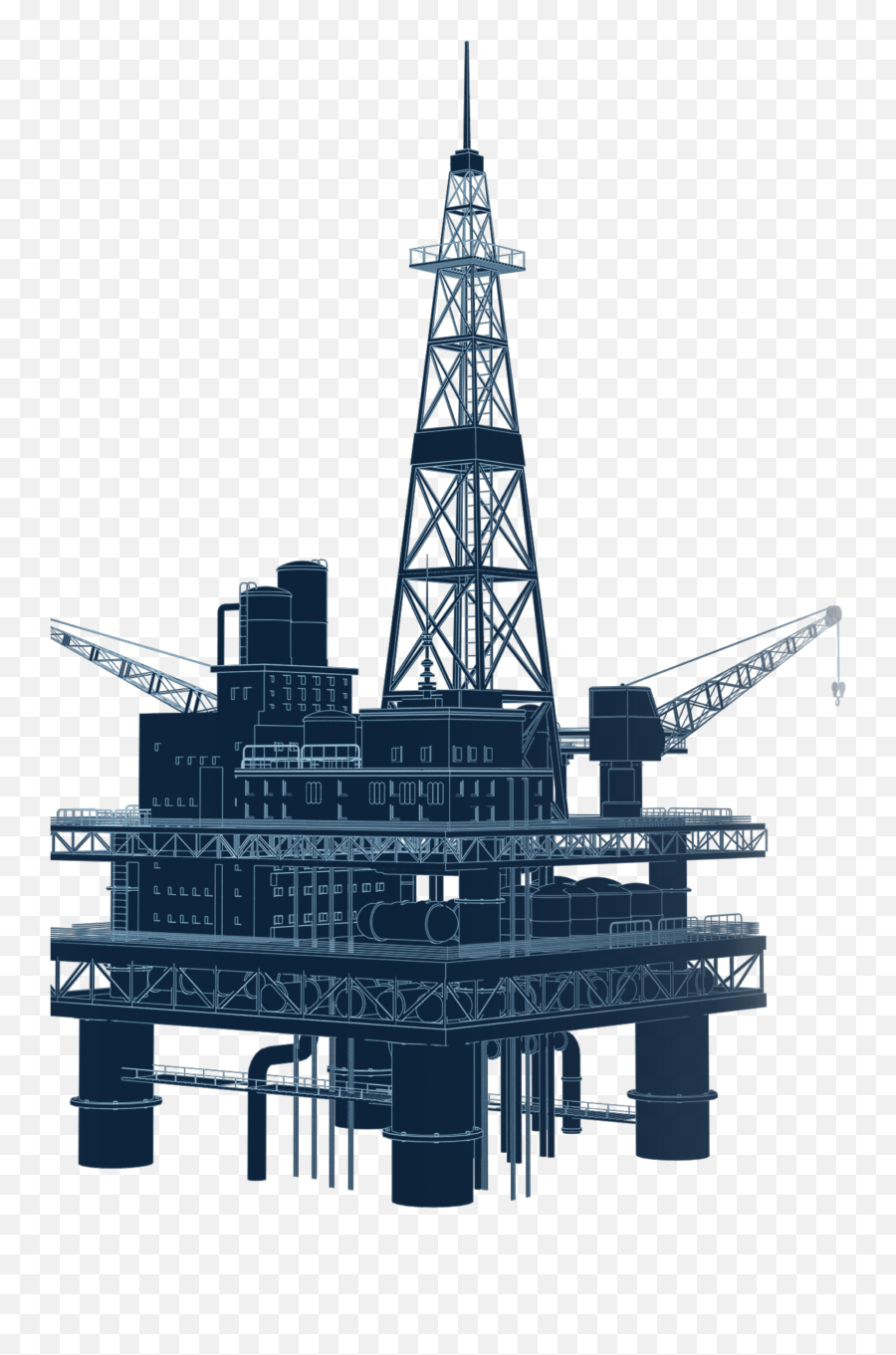 Oil Platform Crane Sticker - Vertical Emoji,Oil Rig Emoji