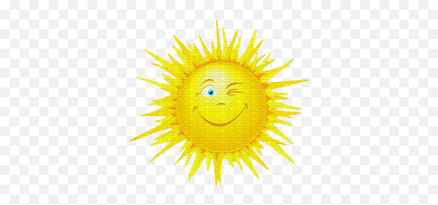 Sun Soleil Sonne Summer Ete Deco Gif - Happy Emoji,Facebook Status Emoticons Animation Application