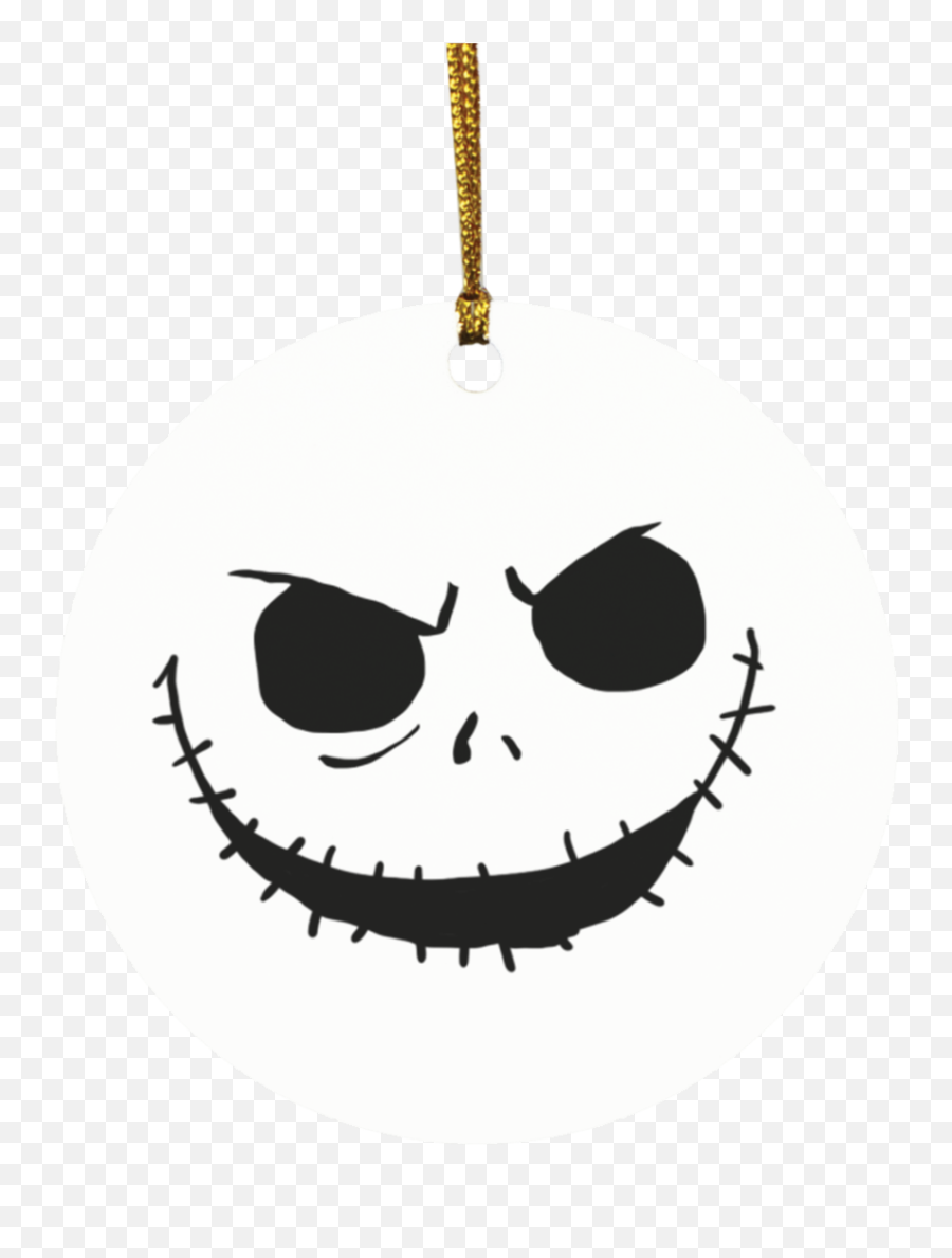 Nightmare Before Christmas Ornaments Emoji,Emoticon Christmas Ornament