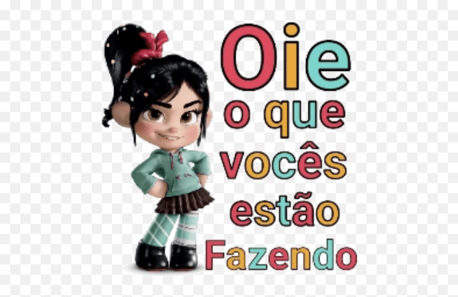 Bom Dia In 2020 Make Your Own Stickers Mario Characters - Vanellope Von Schweetz Emoji,Piadas Whatsapp Emoticons