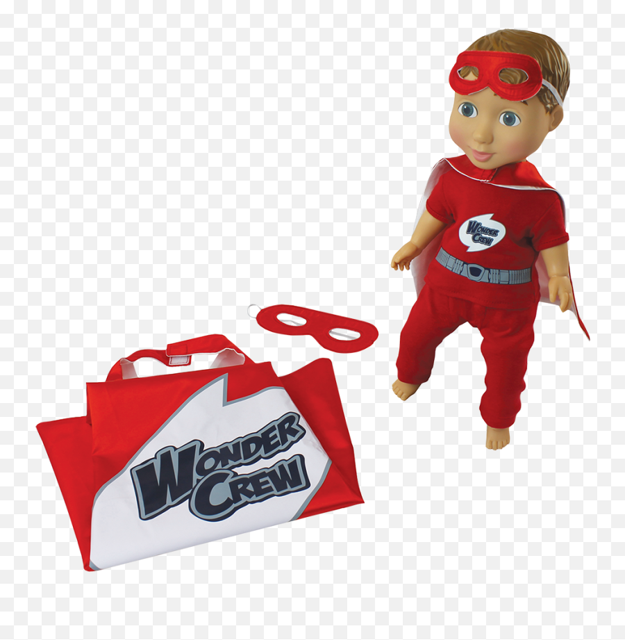 Wonder Crew Superhero Will - Wonder Crew Doll Outit Emoji,Emotion Cartoon Superhero