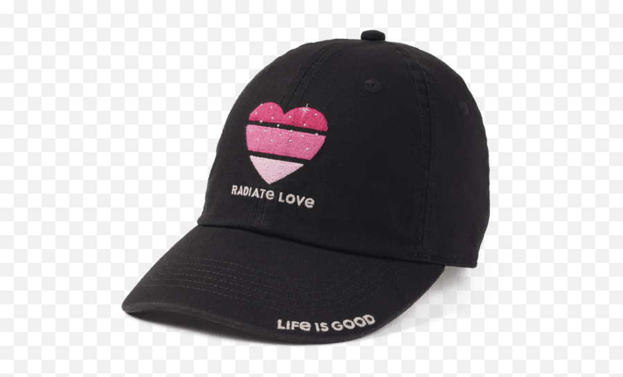 Hats Color Block Heart Stars Chill Cap Life Is Good - Radiate Love Life Is Good Emoji,2 Pink Hearts Emoji Snapchat