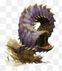 Monsters P Draconic - Purple Worm Emoji,Pixies Only Have 1 Emotion At A Time
