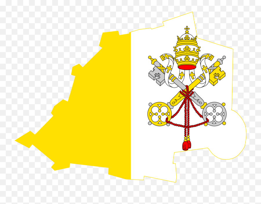 Fileflag Map Of Vatican Citysvg - Wikimedia Commons Vatican City Country Flag Emoji,Russian Flag Emoji