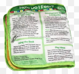 Book Fabric Lamaze Kids Cloth Books - Fitness Nutrition Emoji,Emotion Identification From Facts