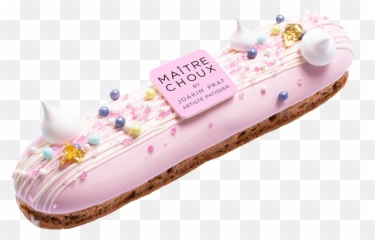 Ftestickers Eclair Sticker - Pink Eclairs Maitre Choux Emoji,Eclair Emoji