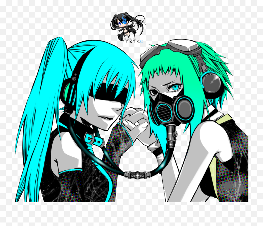 Render Gumi Y Miku Hatsune Emoji,Miku Gumi Emotions