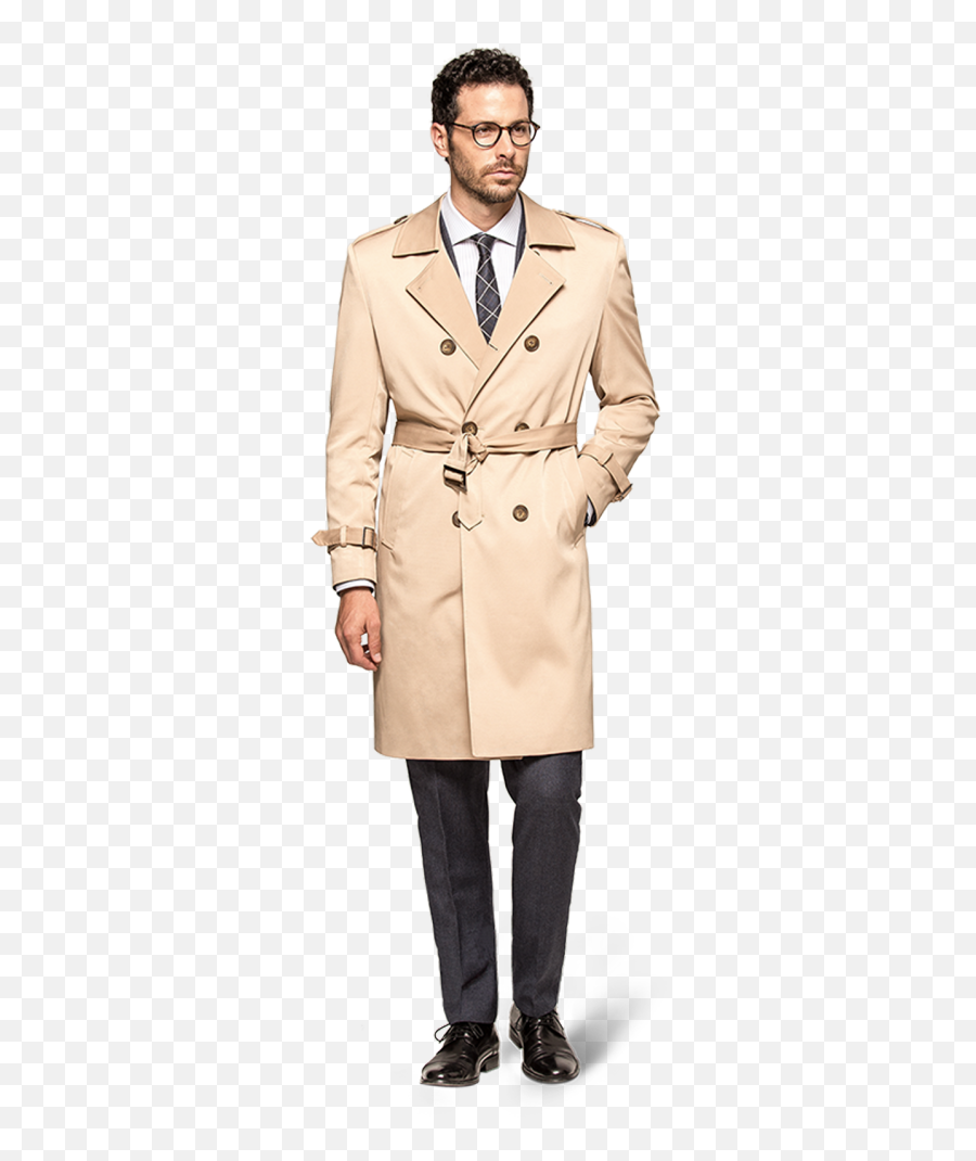How To Wear A Coat Over A Suit - Trench Coat Emoji,Daily Emotion Coats