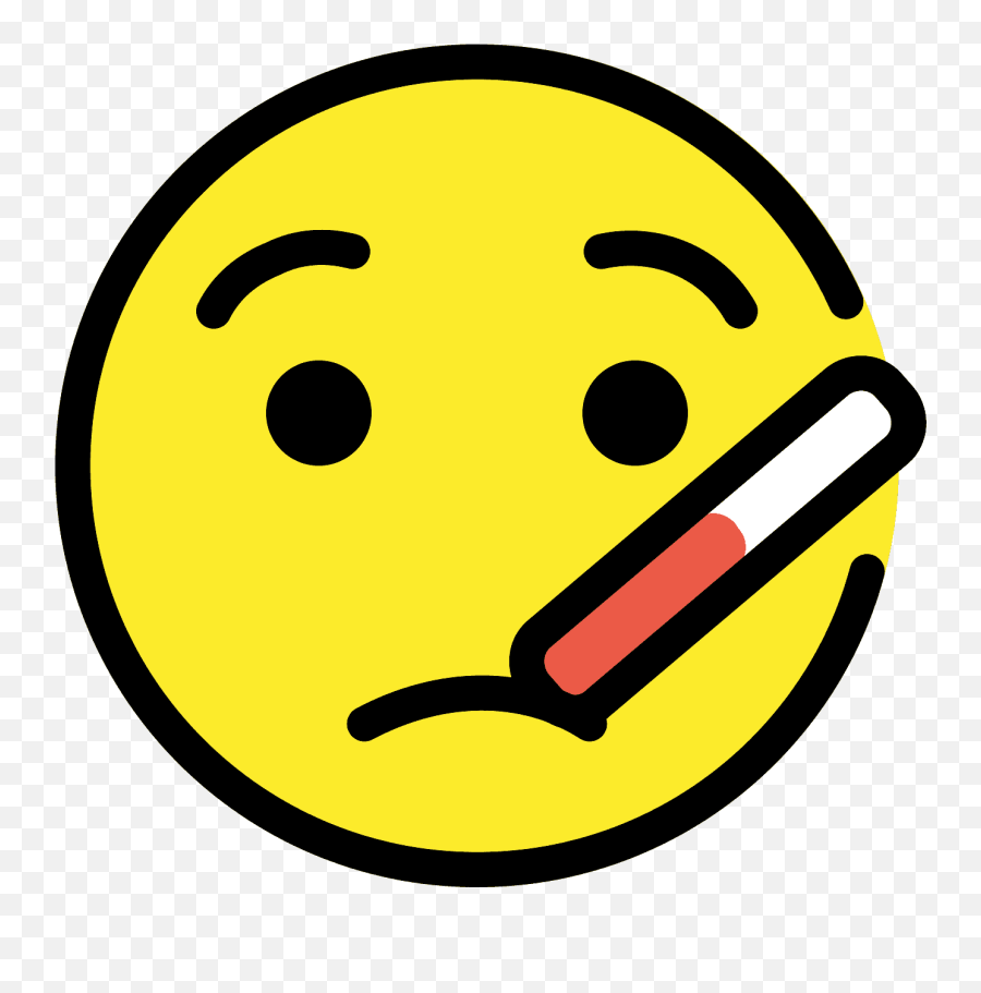 Face With Thermometer - Emoji Meanings U2013 Typographyguru Happy,What Emojis Really Mean