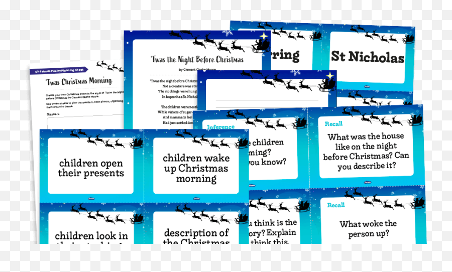 24 Of The Best Christmas Resources For Ks1 And Ks2 U2013 Updated - Twas The Night Before Christmas Plan Emoji,Emotion Inferences Worksheet