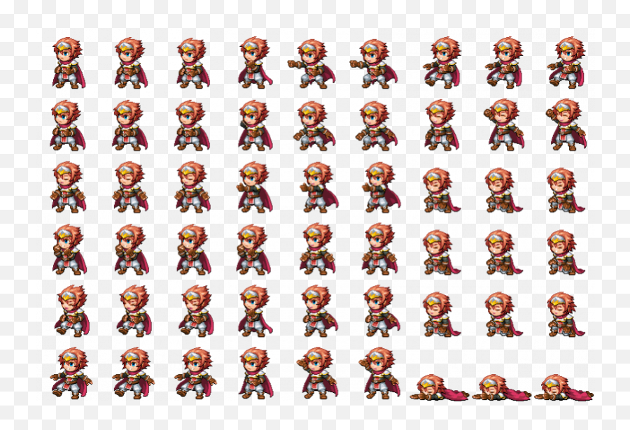 Rpg Maker Forums - Rpg Maker Mv Character Template Emoji,Vx Ace Actor Faceset Emotions