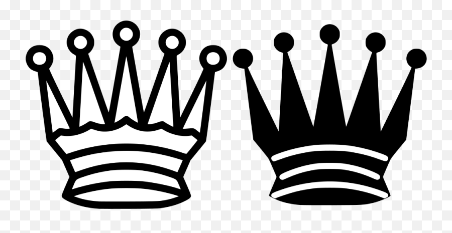 Chess Queen Crown Png Svg Clip Art For - Queen Chess Vector Emoji,Queen Chess Piece Emoji