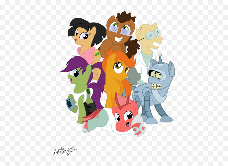 Chameron Bender - My Little Pony Futurama Emoji,Futurama Zapp Emotions