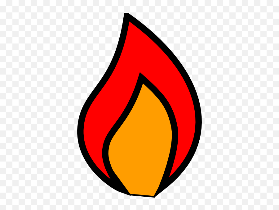 Fire Flames Clipart Black And White Free Clipart - Clipartix Candle Flame Clip Art Emoji,Flame Emoji Png