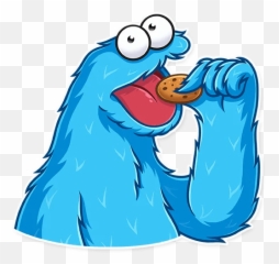Cookie Monster - Telegram Sticker Cookie Monster Telegram Sticker Emoji,Cookie Monster Emoji