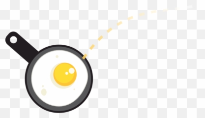 Sunny Side Up Egg - Dot Emoji,Discord Emoticon Fried