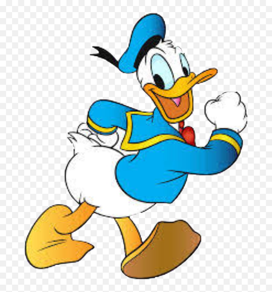 Donald Duck Donaldduck Mickeymouse - Donald Duck Cartoon Png Emoji,Donald Duck Emoji