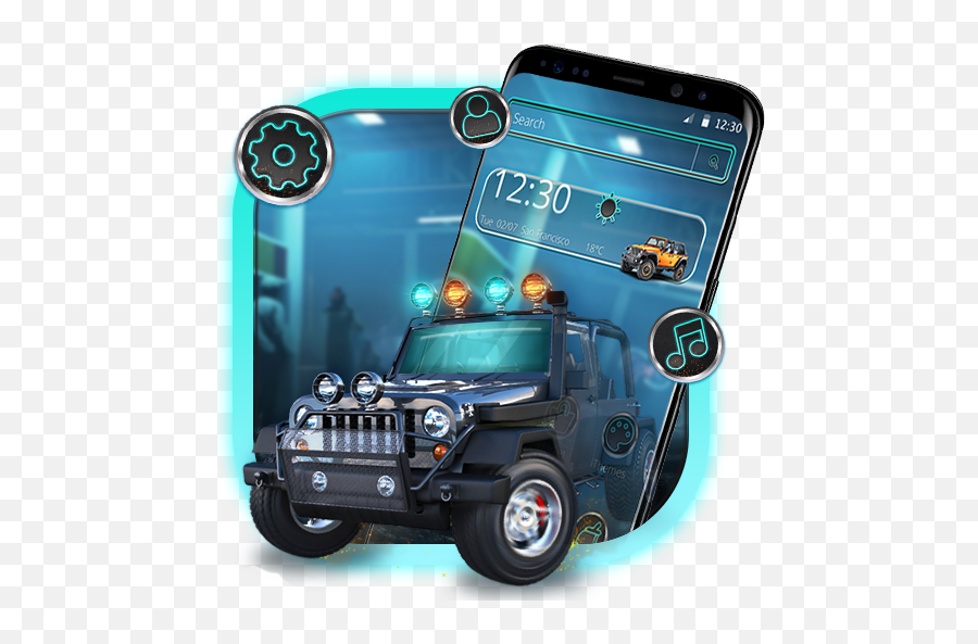 Speedy Jeep Car Theme Google Play - Camera Phone Emoji,Jeep Emoji