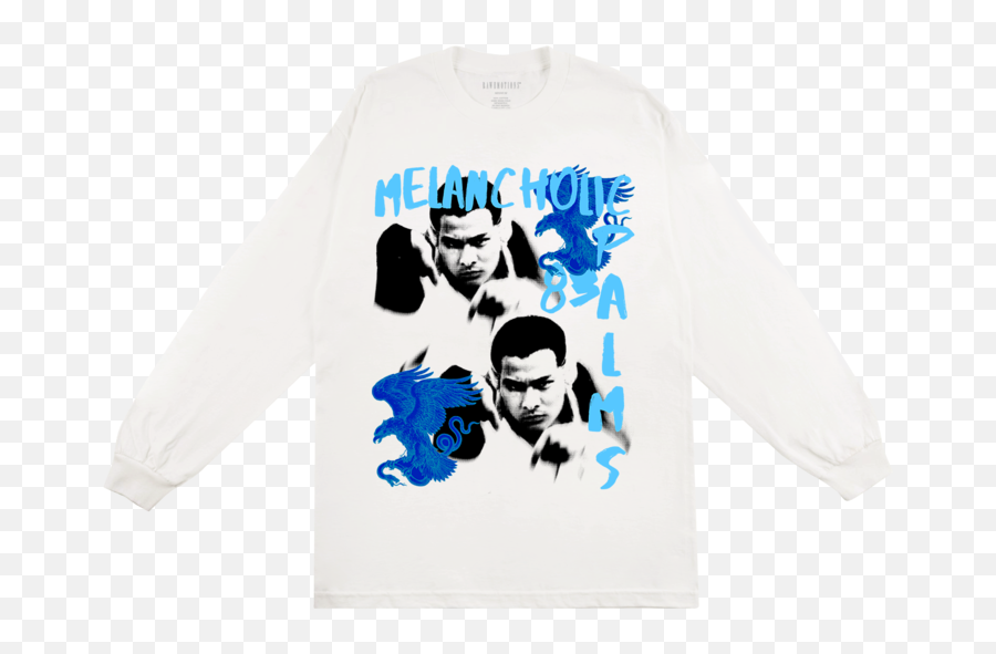 Melancholic Palms Ls Tee Emoji,Bootleg Emotions