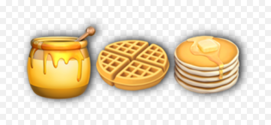 Yellow Waffles Pancakes Nichememe Niche - Sandwich Cookie Emoji,Waffles Emoji