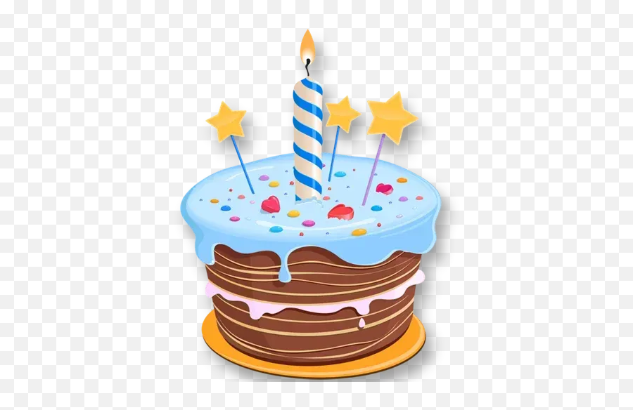 Cake Happy Birthday Sticker Pack - Stickers Cloud Emoji,Facebook Birthday Cake Emojis