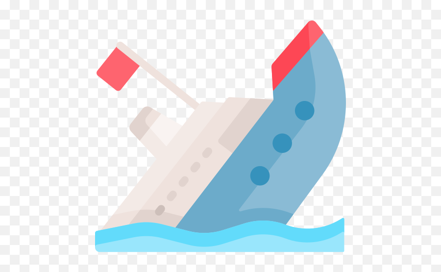 Sinking - Free Transportation Icons Emoji,Sink Emoji