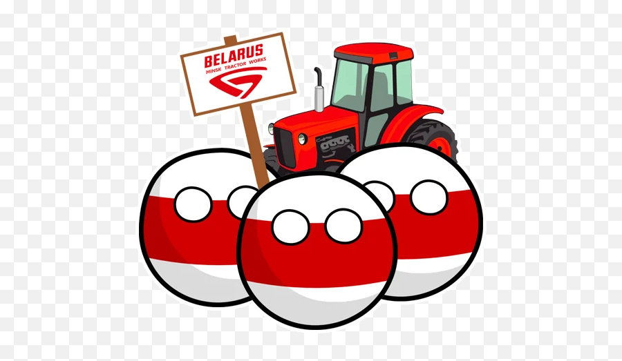 Telegram Sticker U200d From Belarus 2020 Pack Emoji,Russia Bans Tractor Emoji