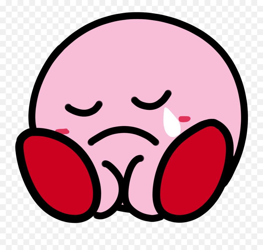 Crying Emoji Blobs Everytime Someone - Dot,Kirby Emoji