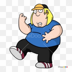 How To Draw Chris Griffin Family Guy - Family Guy Characters Emoji,Griffin Emoji