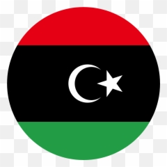 Libya Flag Emoji - Round Libya Flag Png,Liberian Flag Emoji