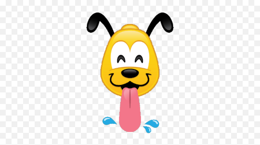 Pluto - Disney Emoji Blitz,Tongue Lick Emoji