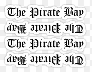 The Pirate Bay Stickers And T - Shirts U2014 Devstickers Dot Emoji,Pirate Emoji Text
