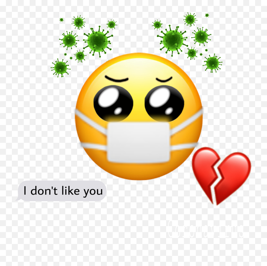Emojichallenge Coronavirus Sticker By Emmaacl - Happy Emoji,Emoji Challenge Meme