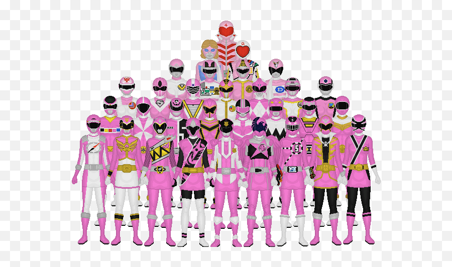 Henshin Grid Representation Of Colors In Super Sentai 2018 - Super Sentai Colors 554 Emoji,Pink Emotion Meaning