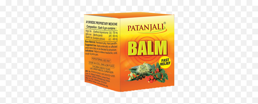 Headache Pain Balm - Cluster Headaches Patanjali Balm Emoji,Hookah Emoji Copy And Paste