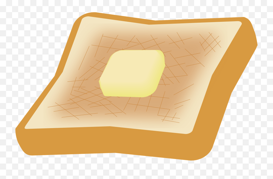 Toasted Bread With Butter Clipart Free Download Transparent - Toast Bread Clip Art Emoji,Toaster Emoji