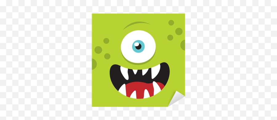 Monster Funny Cartoon Face - Caras De Monstruos Animados Emoji,Sametime Funny Animated Emoticons